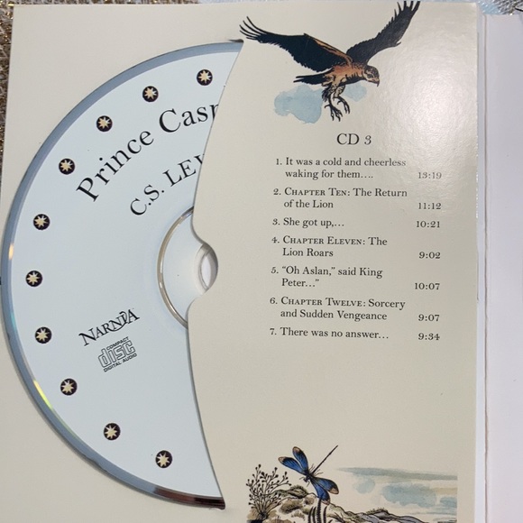 Prince Caspian 4 CD set audiobook (Chronicles of Narnia) - Picture 8 of 9